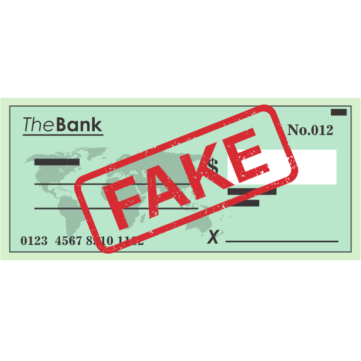 is my check fake